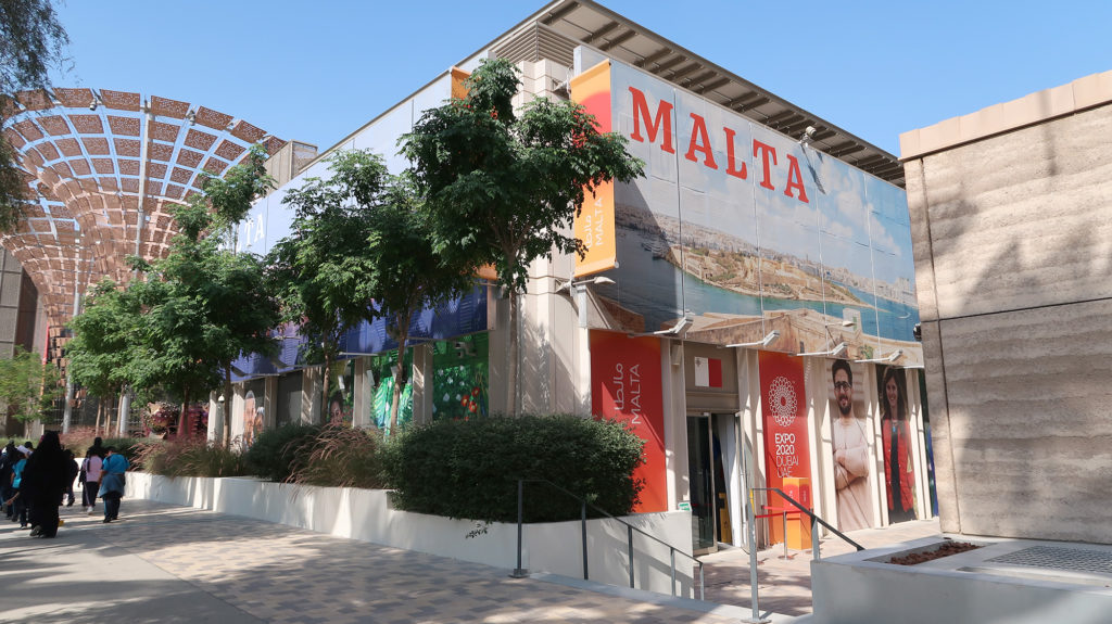 Malta Pavilion at World Expo 2020 Dubai