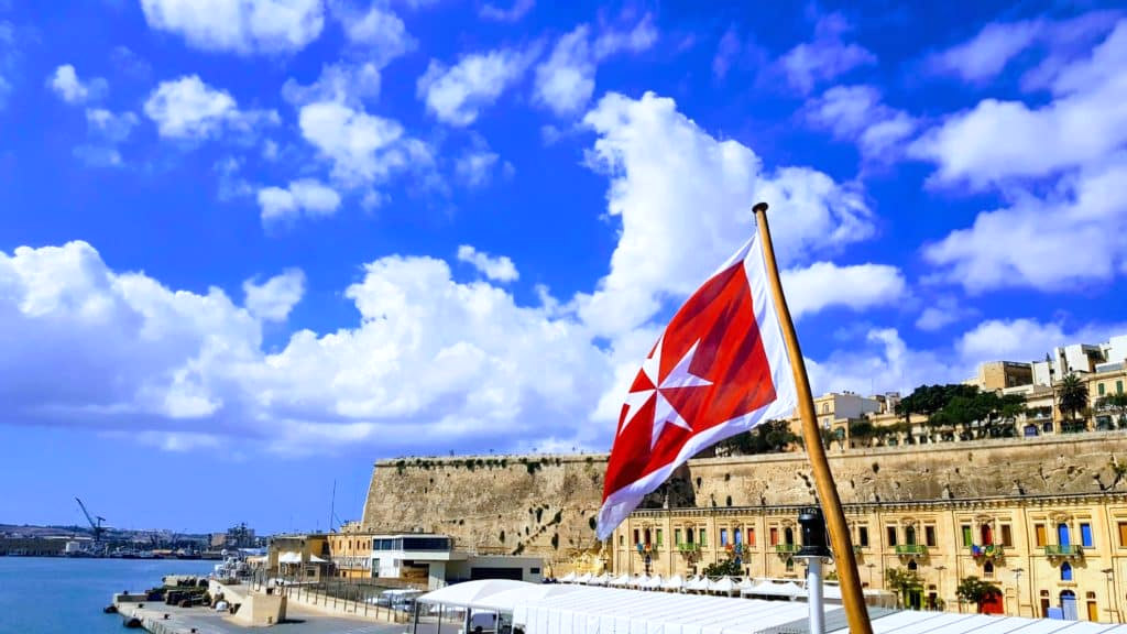 Malta maritime flag